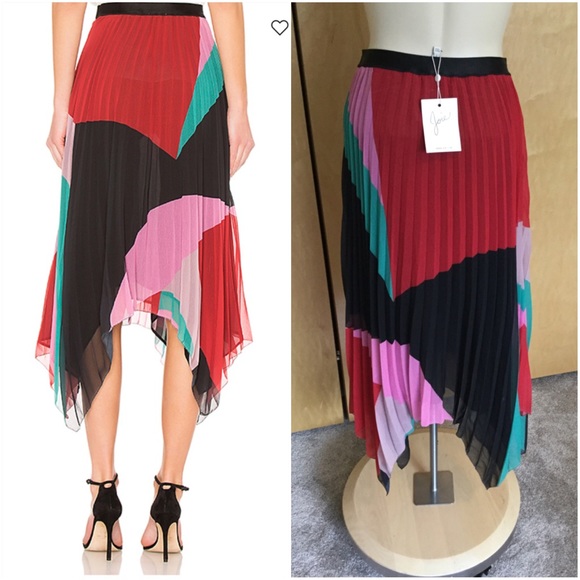 Dashiella silk Skirt  Joie - Picture 6 of 8